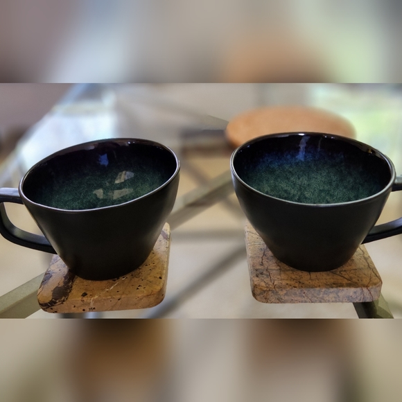 Elite by Gibson Set of 2 Coffee Cups - Picture 1 of 5